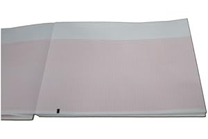 ECG PAPER DEPOT ECG EKG Paper Mortara 9100-026-50 Compatible Thermal Recording Sheets 10 Packs per Case