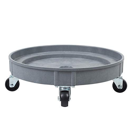 Amarite Plastic Drum Dolly for 30 gal and 55 gal Drums, 900 lb. Capacity
