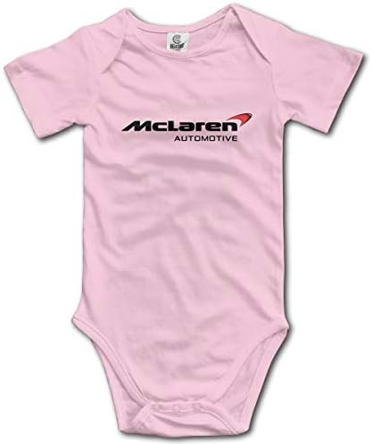 CharmKAT 100% Cotton Boys Girls Baby Mclaren-Automotive-Logo Bodysuit Baby (3-24 Months) Bodysuit