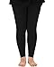 Passionate Adventure Plus Size Womens Ultra Stretchy Ankle Length Leggings Light Bamboo Elastic Waistband Tights Pants