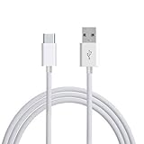Usb Type C Data Cable E2B® (3 Ft) LG G5 ,BLU Vivo XL,BLU Vivo 5, ZTE Grand X 3 X3 Z959,Nexus 5X,Nexus 6P White Color
