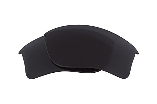 New SEEK OPTICS Replacement Lenses Oakley FLAK JACKET XLJ - Polarized Grey