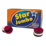 Amber Carrom Gear Acrylic Coin Set