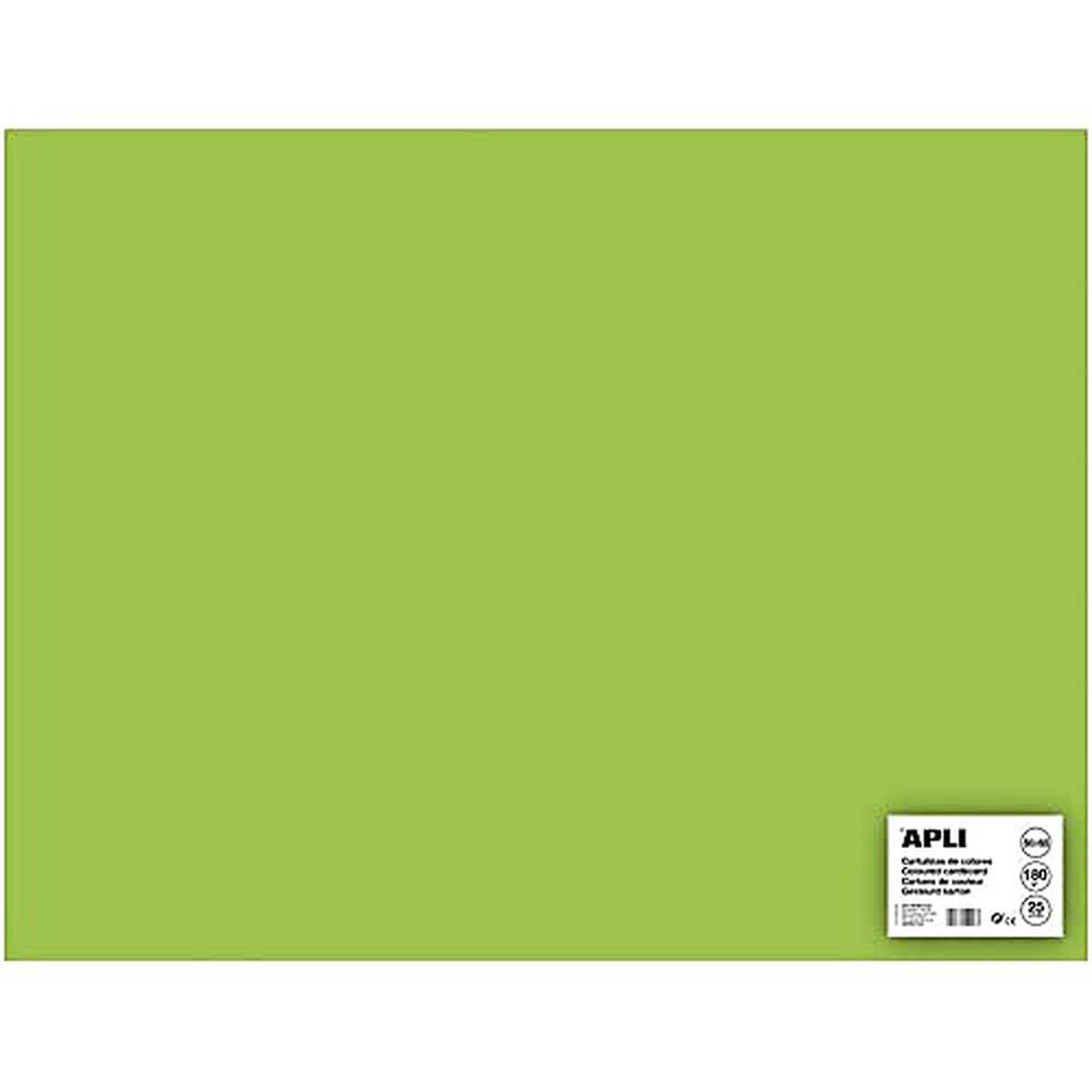 APLI 014257 Box 500 x 650 mm Pack of 25 Sheets Light Green