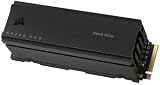 Corsair MP700 PRO 2TB M.2 NVMe PCIe Gen5 SSD Air Cooler Black TLC NAND view 4
