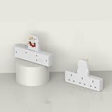 FADII UK 3 Way Plug Adaptor Surge Protector Triple Socket 13A Fuse view 7