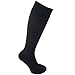 STAY UP Kid’s Sports Socks 2 Pairs with Stay On Technology – Black XS 3-6 yrs