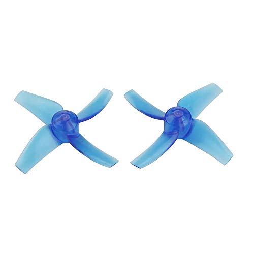 YouQDOLL 10 Pairs Kingkong/LDARC 48mm 4-Blade Hole Propeller for Tiny  GT7 GT8 2019 V2 FPV Racing Drone