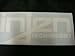 Racing Decal Sticker Design for Injen (White) x2