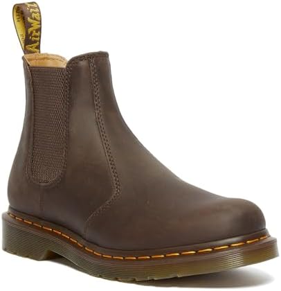 Amazon.com | Dr. Martens 2976 FL Leather Chelsea Boot, Dms Olive