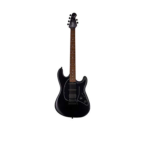 Sterling by Music Man 6 String Solid-Body Electric Guitar, Right, Stealth Black (CT30HSS-SBK-R1)