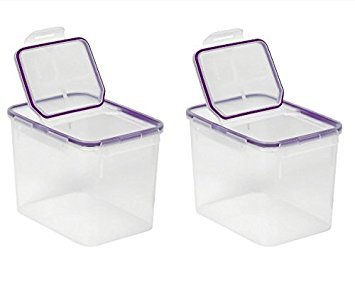 Snapware 17-Cup Airtight Flip Storage Container, Plastic 2Pack