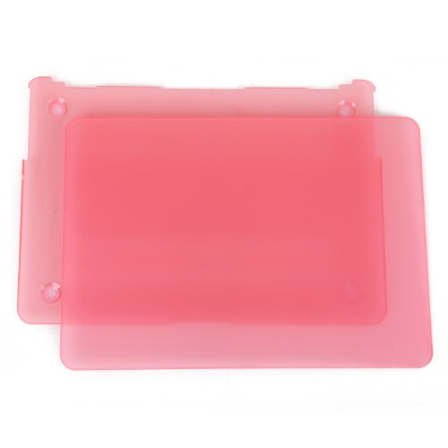 HDE MacBook Air 13 inch Case - Hard Shell Cover Keyboard Skin Fits Previous Generations A1466 A1369 (2008-2017) - Pink