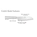 RADA Cutlery Cook’s Knife, Silver Handle