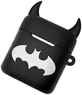 Guyuexuan Headset Set, Freebuds2 Cover, Wireless Bluetooth Freebuds2pro Protective Case, Glory Flypods, Batman Ultra-Thin, Black and White, Black Red, Black and Yellow Protective Cover