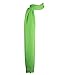 Hat To Socks Chiffon Scarf Sheer Wrap for Women (Lime green)