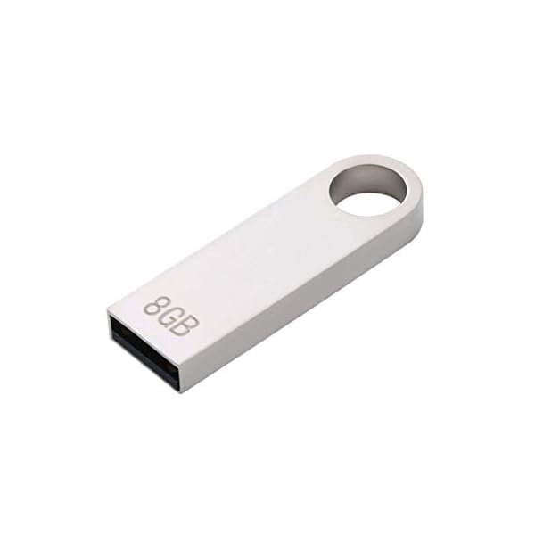N / E USB Stick 8GB, Mini USB Stick 3.0,Speicherstick USB-Stick Metall Wasserdicht USB-Flash-Laufwerk Memory Stick Flash…