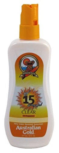 Australian Gold Spf#15 Spray Gel 8 Ounce (235ml) (3 Pack)