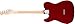 Fender Deluxe Thinline Telecaster Electric Guitar, Candy Apple Red, Maple Fingerboard