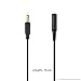 Geekria Audio Cable for Bose SoundSport, SIE2, SIE2I Sport Headphones Replacement Extension Cable / Mobile Headset Extended Cord Wire /3.5mm Male to Female Stereo Audio Headphone Extension Cable