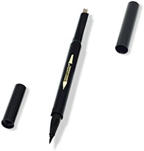 Waterproof Automatic Eyeliner &amp;Eyebrow pencil Long-lasting Eyeliner Double Head makeup Cosmetic Tools Grey-4#