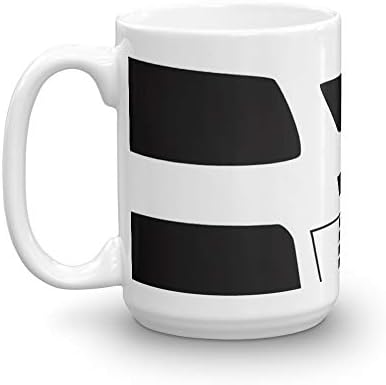 Mitsubishi Lancer Evo - Close Up Zoom Corner Sticker/Tee Design. 15 Oz Classic Coffee Mugs, C-handle And Ceramic Construction