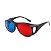 Solarson 3D Glasses with Case Red Blue 3D Glasses for All 3D Movies Games TV Light Simple Designthumb 1