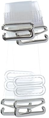 Divas Bra Straps Women's Invisible Clear Replacement Transparent, Multiple width