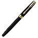 Black Arrow Clip Classic Fountain Pen Black Color Gold Trim Stylish with Ink Refill Converter