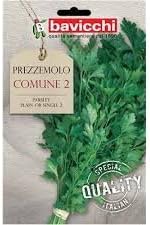 Bavicchi Prezzemolo Comune 2" Parsley Plain Single 2, 18g [ Italian Import ]
