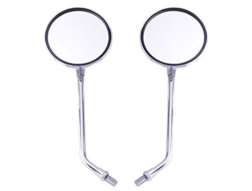 2x Motorcycle Side Mirror Motorbike Rear View Left & Right Side View Mirrors Fit For HONDA CB500 CB650 CB750 CB900