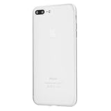 iPhone 7 Plus Case, Thinnest Cover Premium Ultra Thin Light Slim Minimal Anti-Scratch Protective - For Apple iPhone 7 Plus | totallee The Scarf (Frosted White)