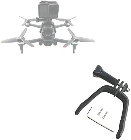 Honlyn Extension Holders High Bracket Digital camera Join Adapter Appropriate with DJI FPV Drone for Gopro Digital camera Mount Holder Clip Accent