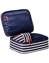 Kate spade classic nylon Micah cosmetic makeup travel bag 2 piece