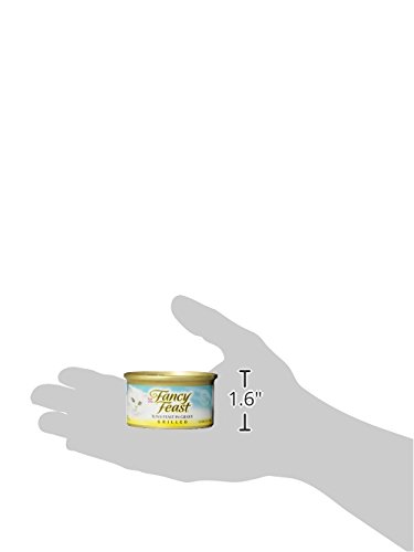 FANCY FEAST GOURMET WET CAT FOOD, TUNA FEAST IN GRAVY, GRILLED, 3 OUNCE SINGLE CAN