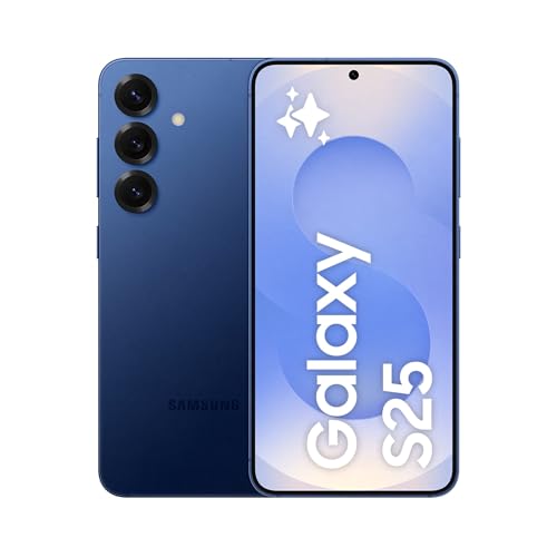 Samsung Galaxy S25 Smartphone AI, 3 anni di Garanzia del produttore, Display 6.2'' FHD+ Dynamic AMOLED 2X, Fotocamera 50MP, RAM 12GB, 128GB, 4.000 mAh, Navy [Versione italiana]