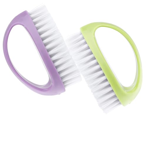 Qianyu 2 Pcs Nail Clean Brushes for Hand Finger Foot Toe Small Scrubber Cleaner with Handle for Cleaning Fingernails Nylon Firm Stiff Bristles Deep Clean Scrubber for Toes and Nails Men Women Kids at Amazon