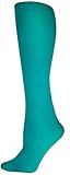 Foot Traffic Opaque Fashion Tights By Foot Traffic,One Size,Peacock