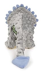 goDog Dinos Frills Squeaky Plush Dog Toy, Chew