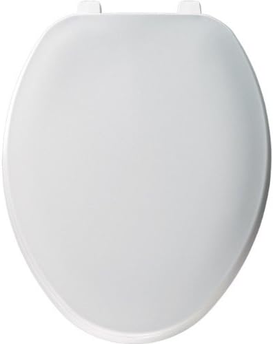Church 170TL 000 Elongated Plastic Toilet Seat with Cover, White by Church