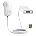 MOONZOOM USB Wall CHARGER w Long, Extendable Charging Cable, 10ft/15ft/25ft/30ft, World’s Longest Fast Charge Cord, 13W, Compatible w iPhone X/8/7/6, iPad Pro, Android, Samsung S5-S9, Tablet 20ft More