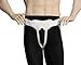 Double or Single Inguinal Hernia Aid; Truss Belt Support Brace (Lrg)