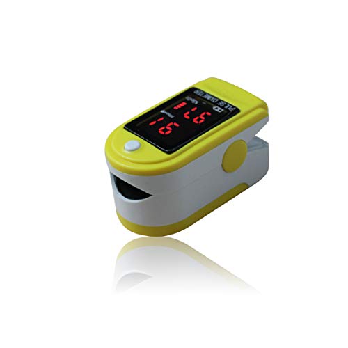 ClinicalGuard® CMS-50DL Pulse Oximeter Blood Oxygen SpO2 Monitor w/Soft Case Combo Pack & Lanyard