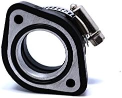 Rubber Boot Intake Adapter For Mikuni VM24 Keihin PE26 PE28 Carb Carburettor