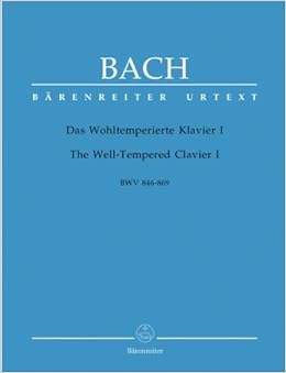 バッハ J S 平均律クラヴィーア曲集 第1巻 Bwv 846 869 新バッハ全集版 ベーレンライター社 ピアノ ソロ 本 通販 Amazon