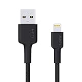 AUKEY Lightning Cable 6ft (MFi Certified) Nylon Braided iPhone Cable USB Charging & Syncing Cord iPhone Charger for iPhone Xs/XS Max/XR/X / 8/8 Plus / 7/7 Plus / 6s / 5s / iPad and More