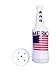 Poleish Sports Bottle Bash LED America Stars and Stripes Accessory Does Not Include Poles (Polish Horseshoes, Beersbee), 10.5 inch Disc (522-NITE)