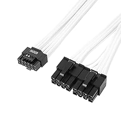 PCIE 5.0 Cable for Corsair, 27'' 16AWG Dual 8 Pin