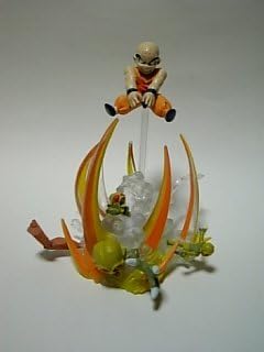 Amazon ガシャポン ドラゴンボールz イマジネイションフィギュア9 クリリンの怒り 単品 フィギュア ドール 通販