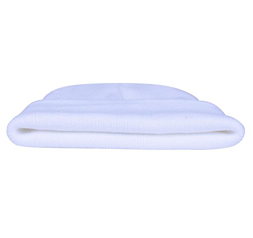 PZLE Mens Winter Hat White Beanie Skull Hat Beanie Cap Men Hats Men Beanie White